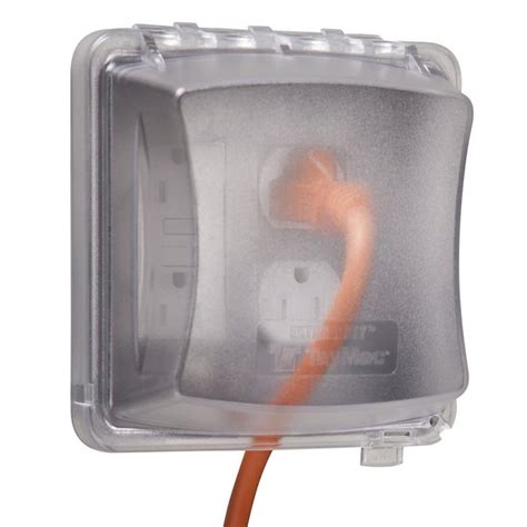 slotted junction box cover|weatherproof outlet box cover.